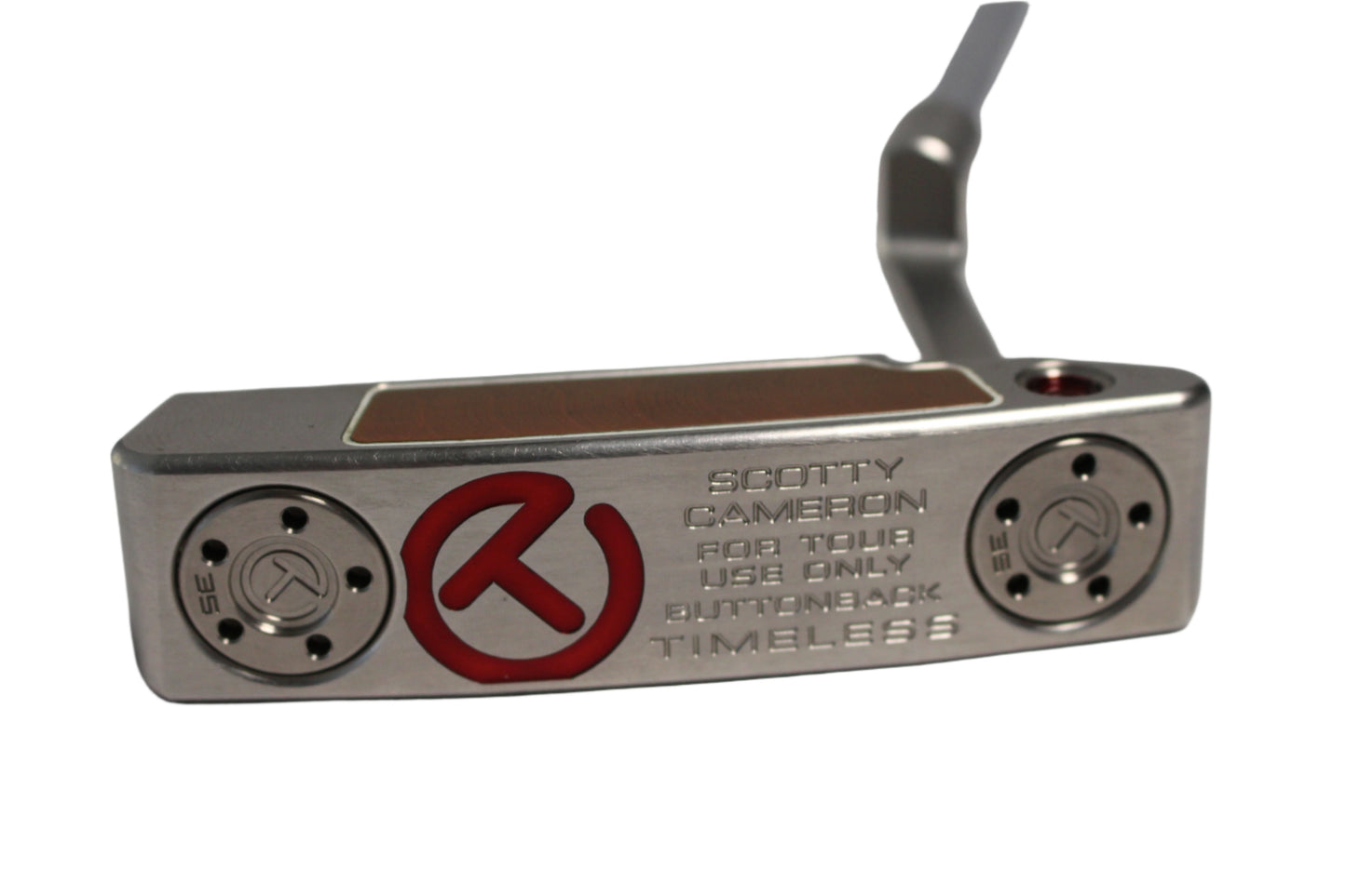 Scotty Cameron Tour Only SSS (Circle T) ButtonBack Teryllium Blade Putter - The Golf Guys Online
