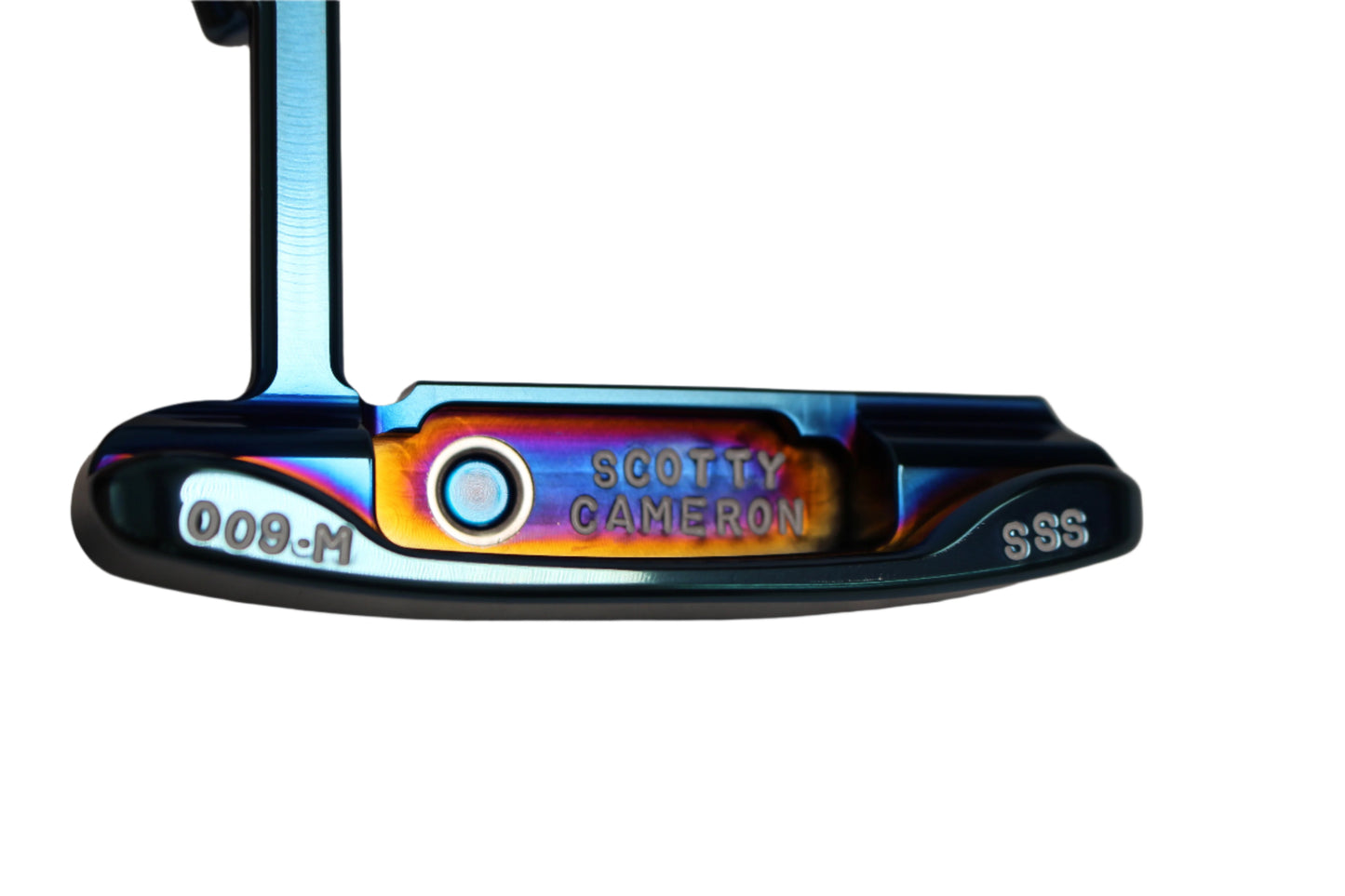 Scotty Cameron - Tour Only Blue Pearl SSS Masterful 009.M Circle T 350G Blade Putter - The Golf Guys Online