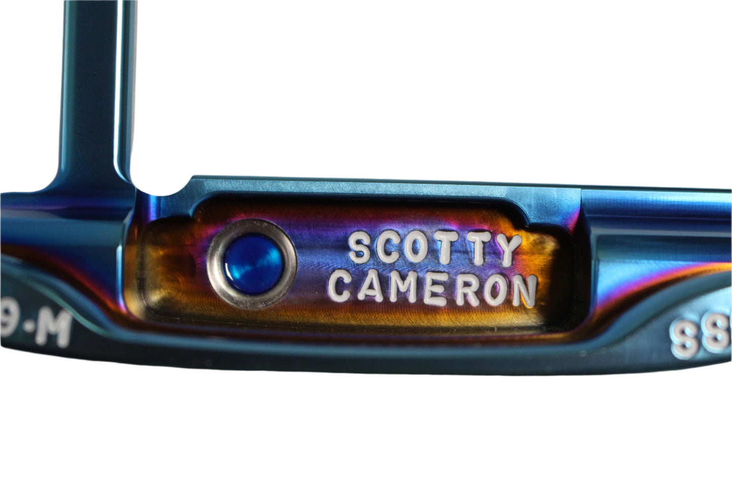 Scotty Cameron - Tour Only Blue Pearl SSS Masterful 009.M Circle T 350G Blade Putter - The Golf Guys Online