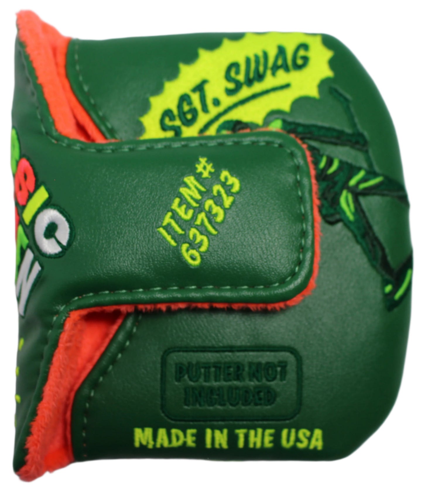 Swag Golf - Arnie Men 2.0 Mallet Putter Headcover 2.0 *opened, no bag* - The Golf Guys Online