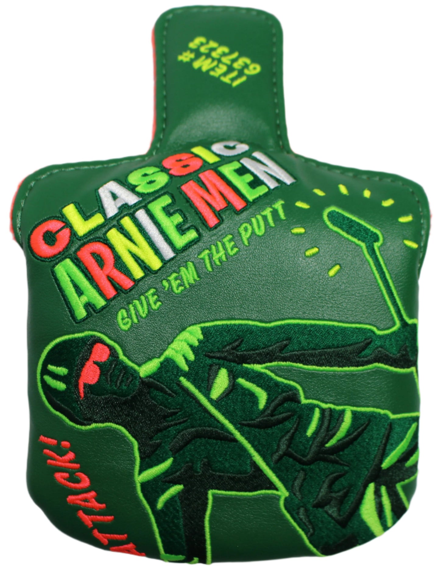 Swag Golf - Arnie Men 2.0 Mallet Putter Headcover 2.0 *opened, no bag* - The Golf Guys Online