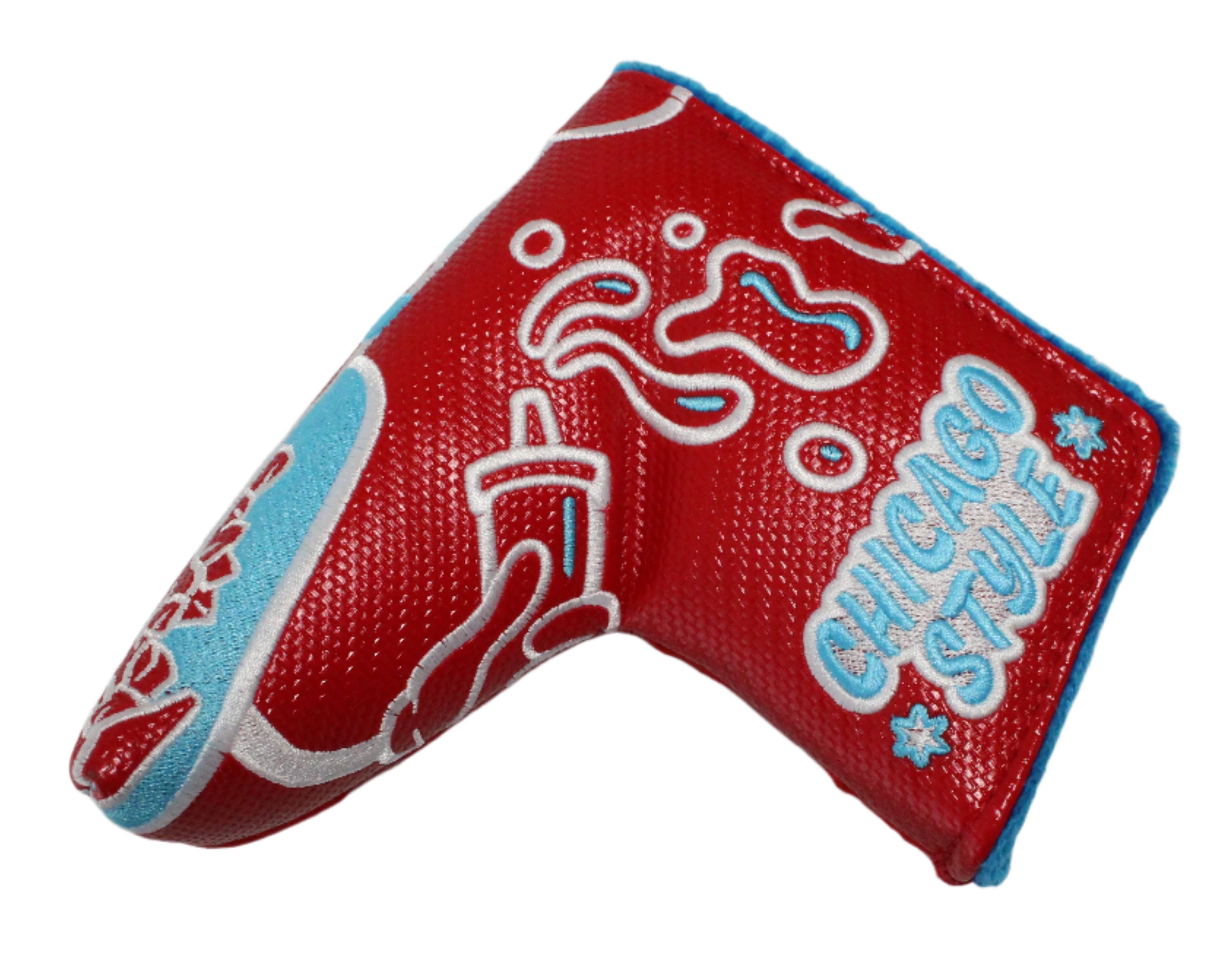 新品未使用　限定品SWAG Chicago Style HANDSOME ONE Swag Golf - Chicago Style Blade Putter Headcover *opened, no