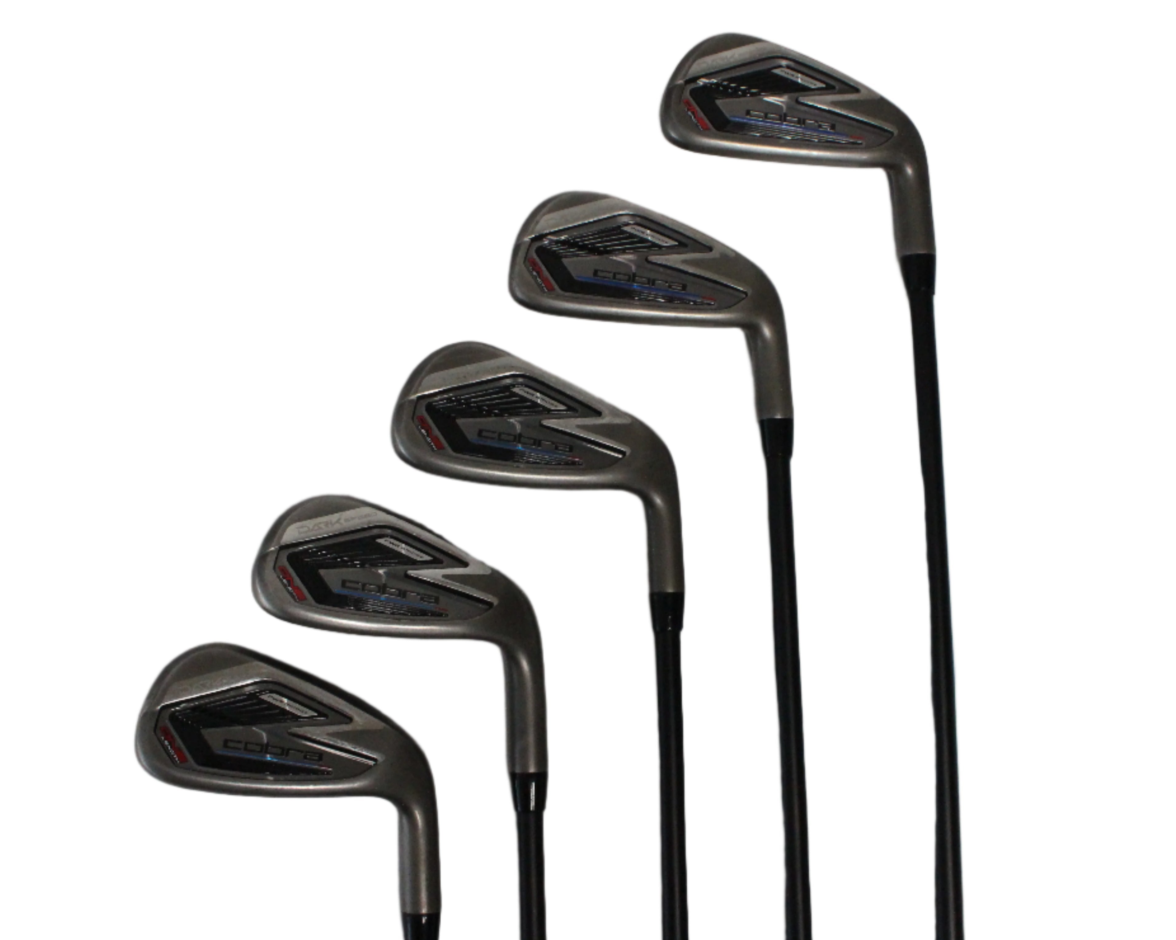 Pre-Owned Cobra Dark Speed: 6-PW Iron Set W/ Kbs 75 R (Regular