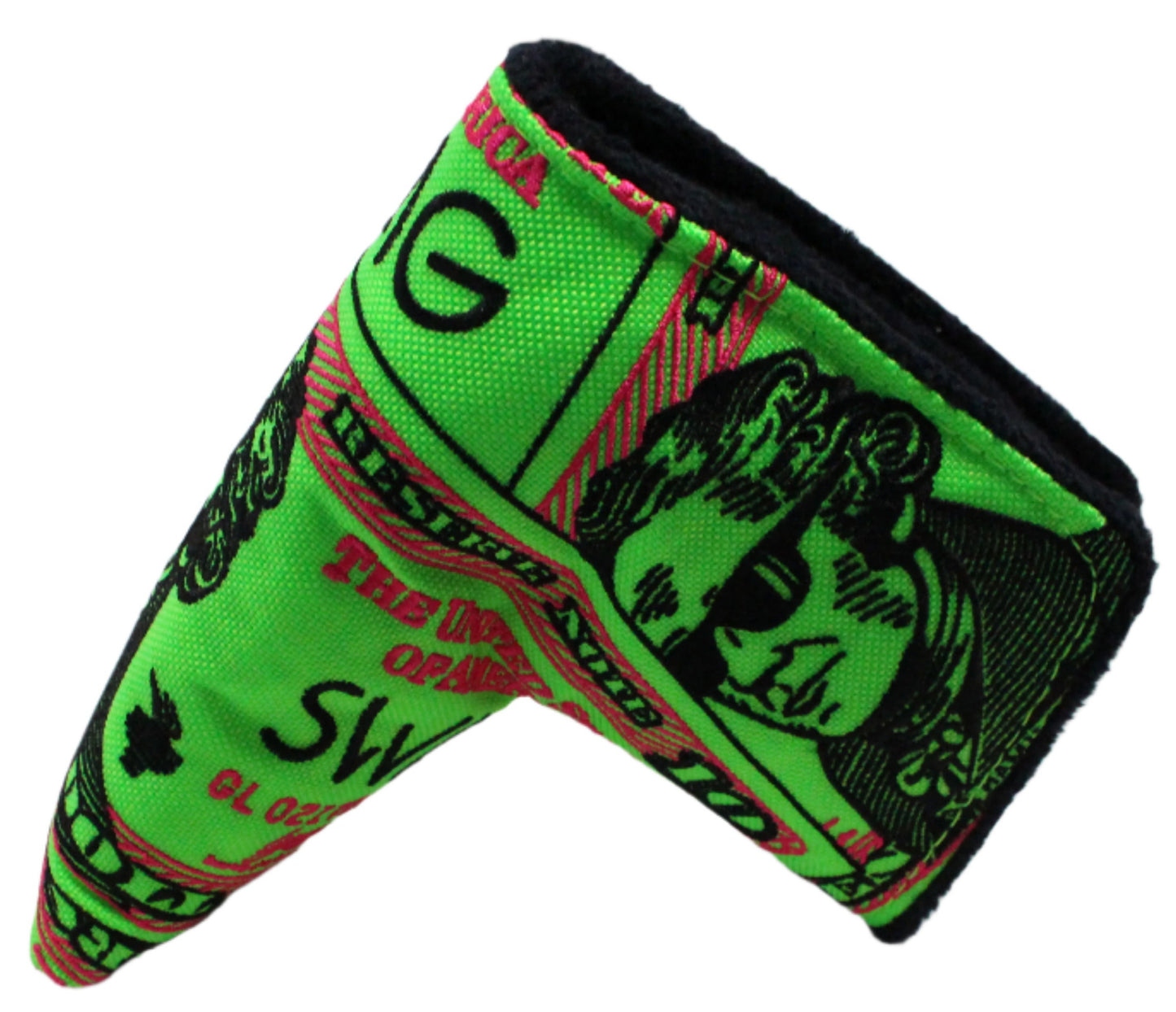 Swag Golf - Almighty Dollar 5.0 Alexander Hamilton Blade Putter Headcover *opened, no bag* - The Golf Guys Online