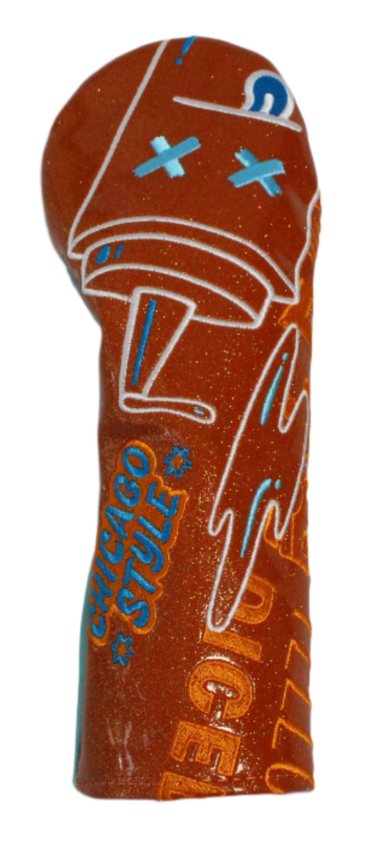 Swag Golf - Mandarin Jumbo Dog Driver/Wood Headcover Set *opened, no bag* - The Golf Guys Online