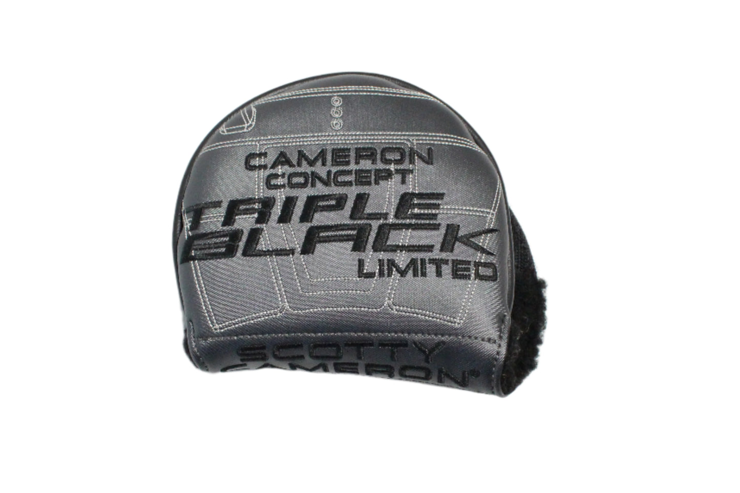 Pre-Owned Scotty Cameron Concept Triple Black Limited X9.5 Mallet Putter/ 33 Inch Shaft (Mint) - The Golf Guys Online