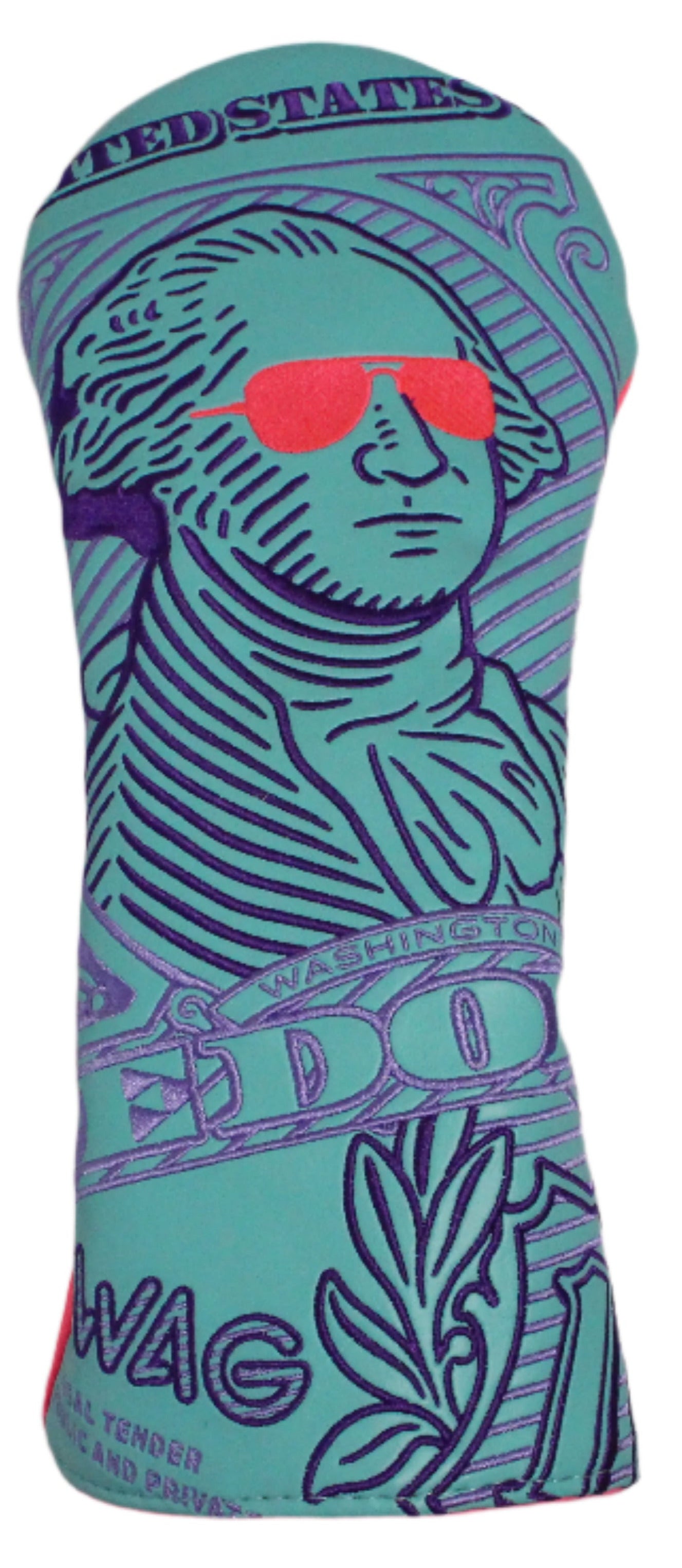 Swag Golf - Bubblegum Gigantic George Driver Headcover *opened, no bag* - The Golf Guys Online