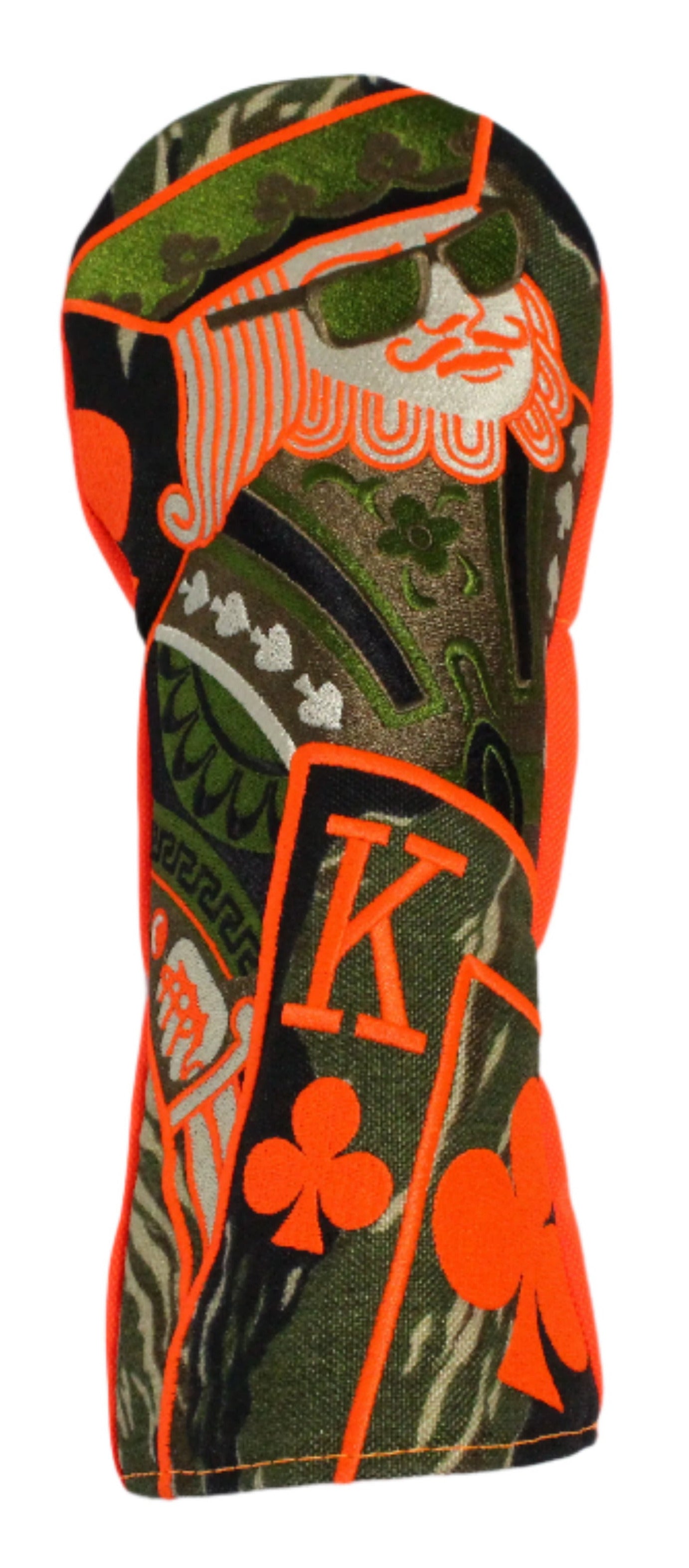 Swag Golf - Swag King COTM Green/Black/Orange Fairway Wood Headcover *opened, no bag* - The Golf Guys Online