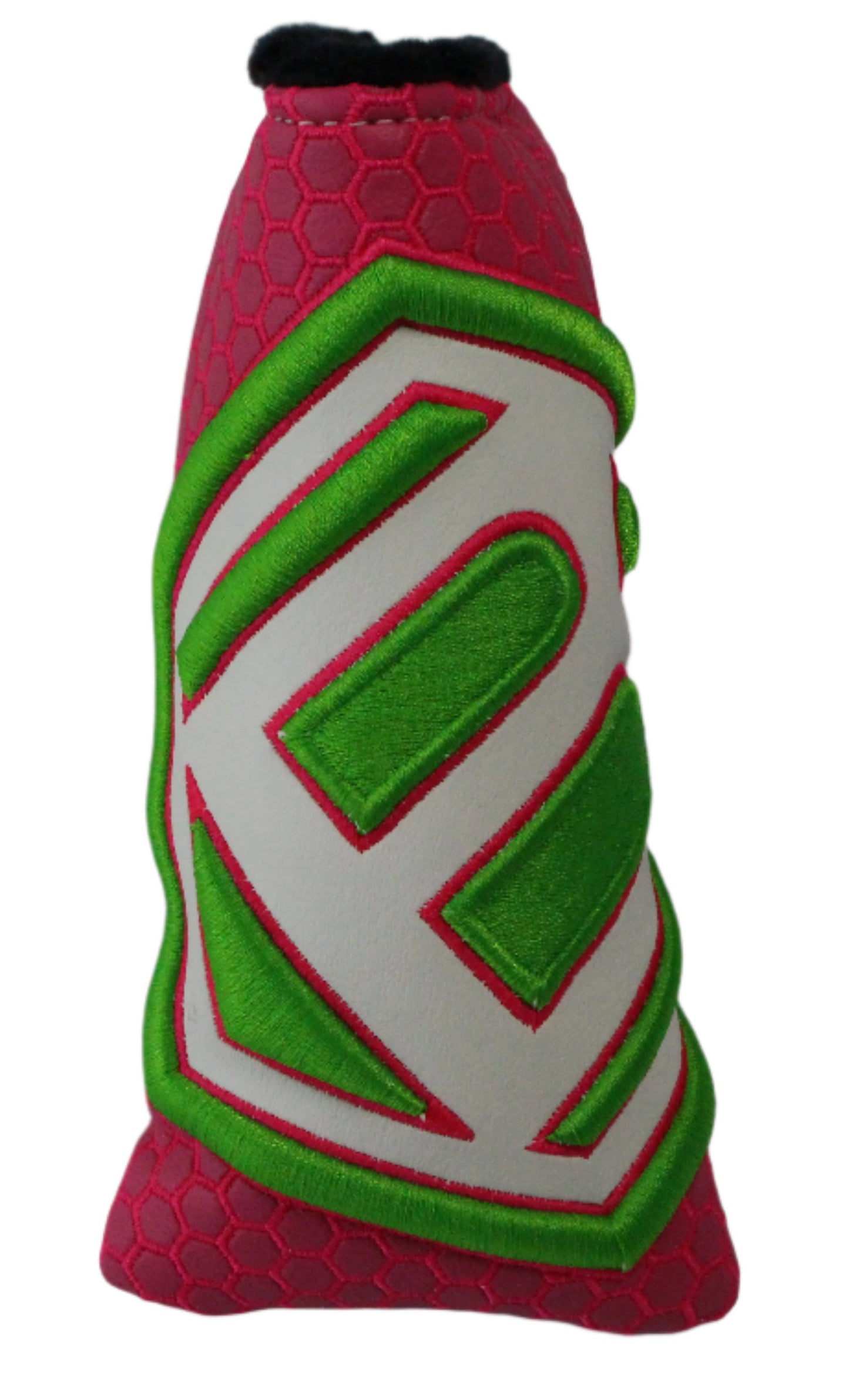 Bettinardi - 2022 Jumbo Hex B Specialty Run Blade Putter Headcover Pink/Green/White - The Golf Guys Online