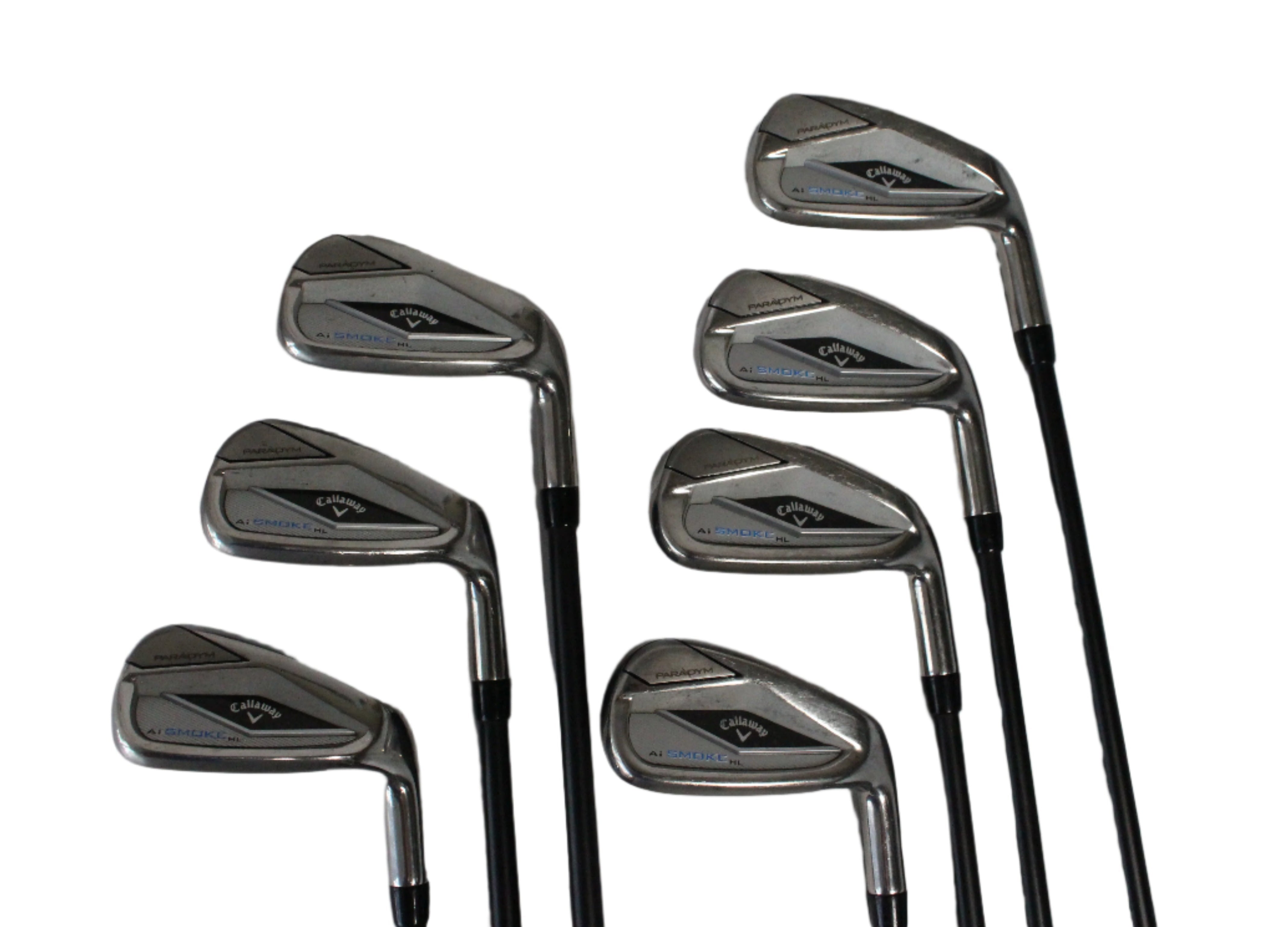Pre-Owned Callaway Ai Smoke Max HL: 5-PW, AW Iron Set W/ Cypher