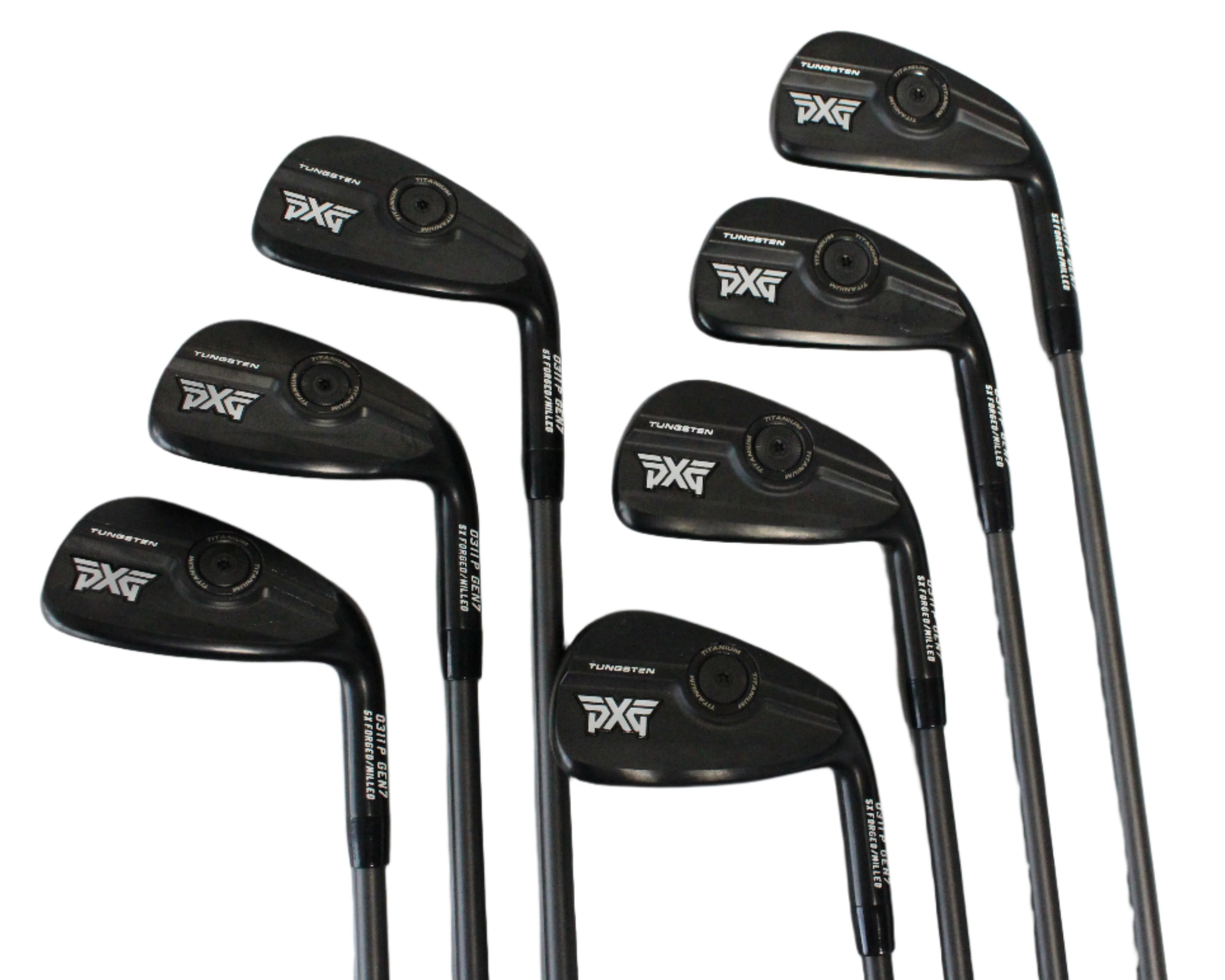 Pre-Owned PXG 0311P Gen7 Xtreme Dark: Iron Set (5-PW, GW) W