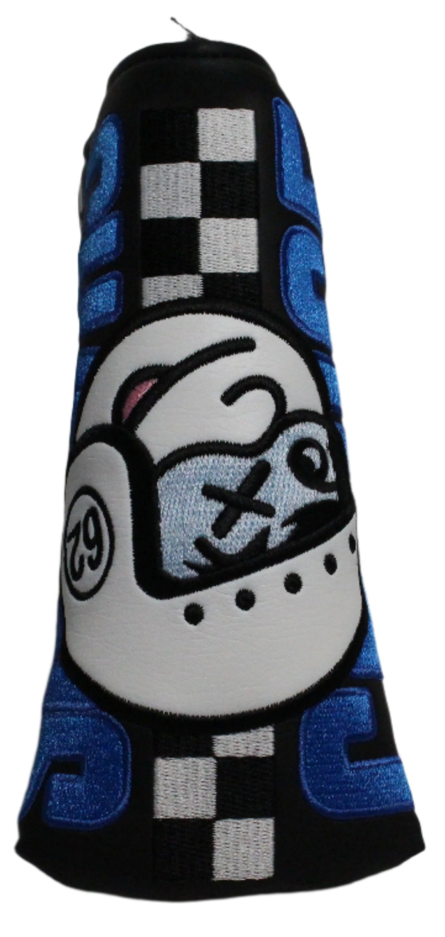 Scotty Cameron - Champs Choice Johnny Racer Black/Blue Blade Putter Headcover - The Golf Guys Online