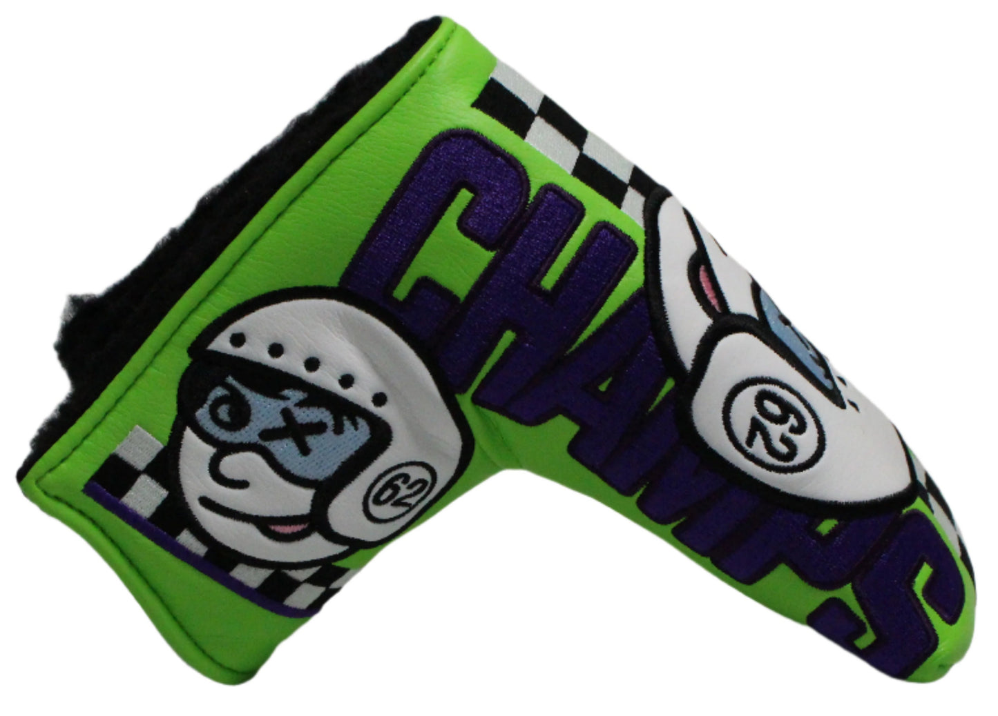 Scotty Cameron - Champs Choice Johnny Racer Green/Purple Blade Putter Headcover - The Golf Guys Online