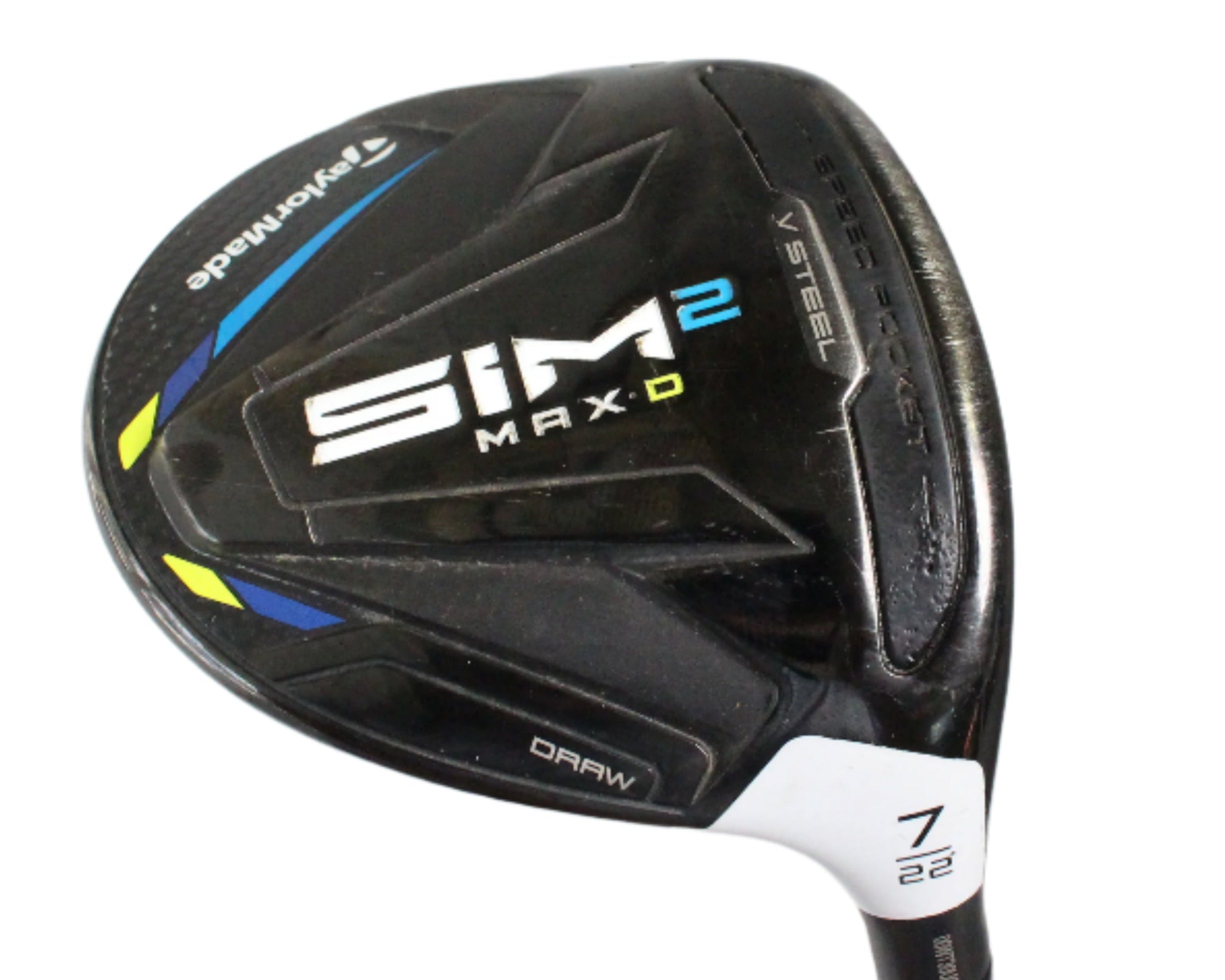 Pre-Owned TaylorMade Sim 2 Max D: 7 Fairway Wood (22.0) W/ Tour AD