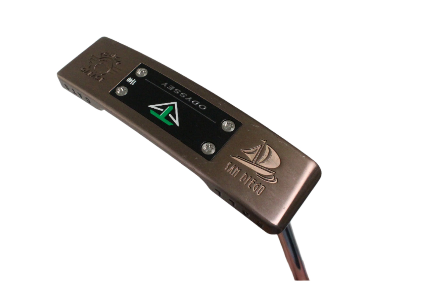 Pre-Owned Odyssey Toulon Garage San Diego Roll Cats: Limited Blade Putter W/ 34 Inch Shaft (Mint)