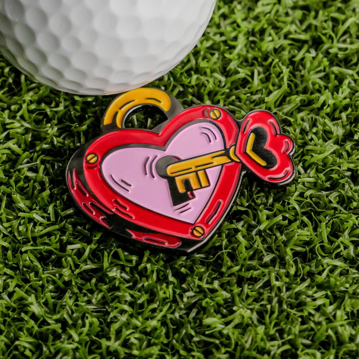 Key to Your Heart Ball Marker