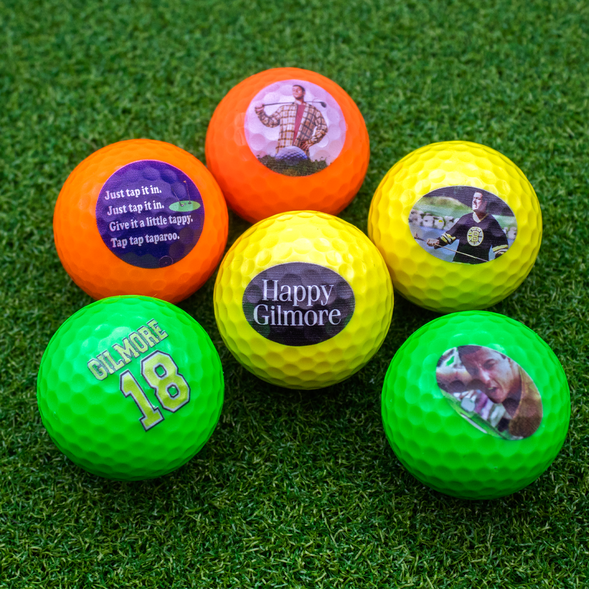 New Novelty Happy Gilmore Golf Balls
