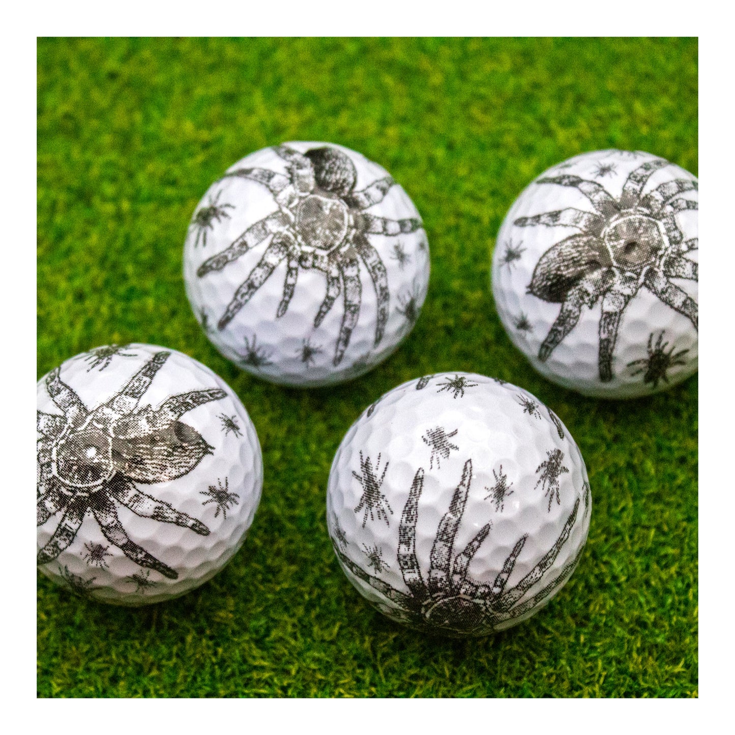 New Novelty Hairy Spider Golf Balls