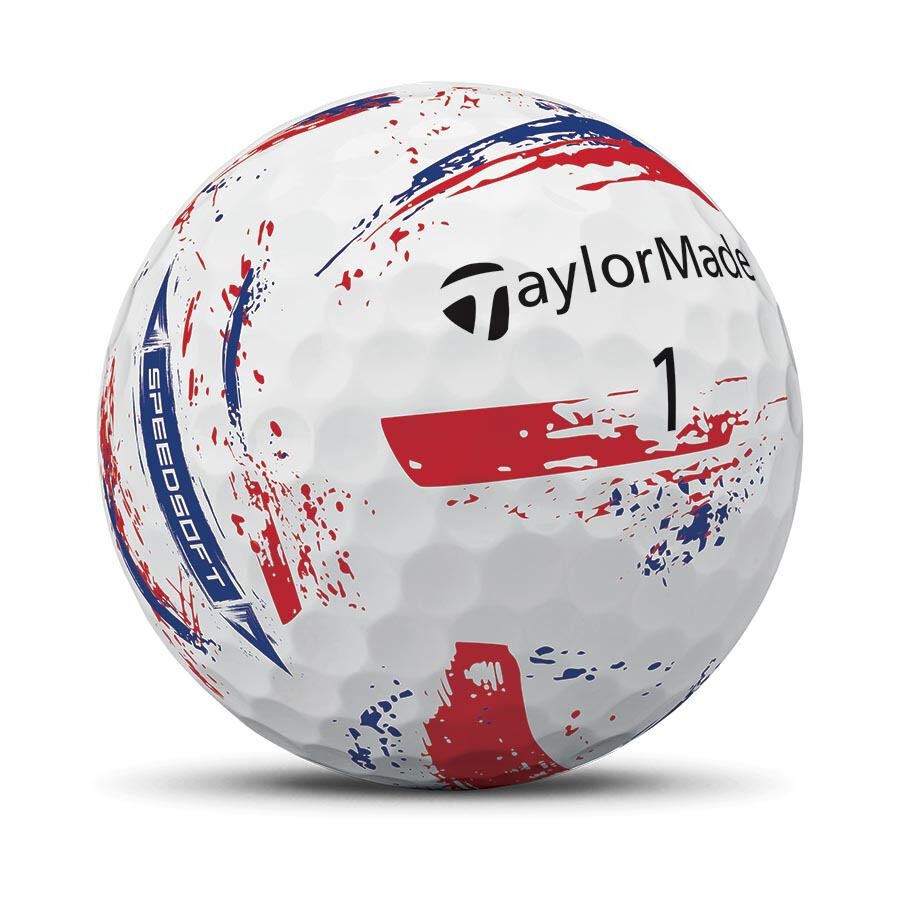 TaylorMade Speed Soft Ink NFL Buffalo Bills Golf Balls