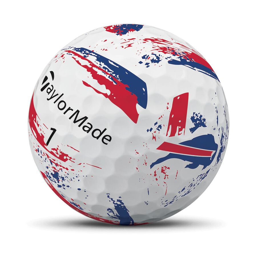TaylorMade Speed Soft Ink NFL Buffalo Bills Golf Balls