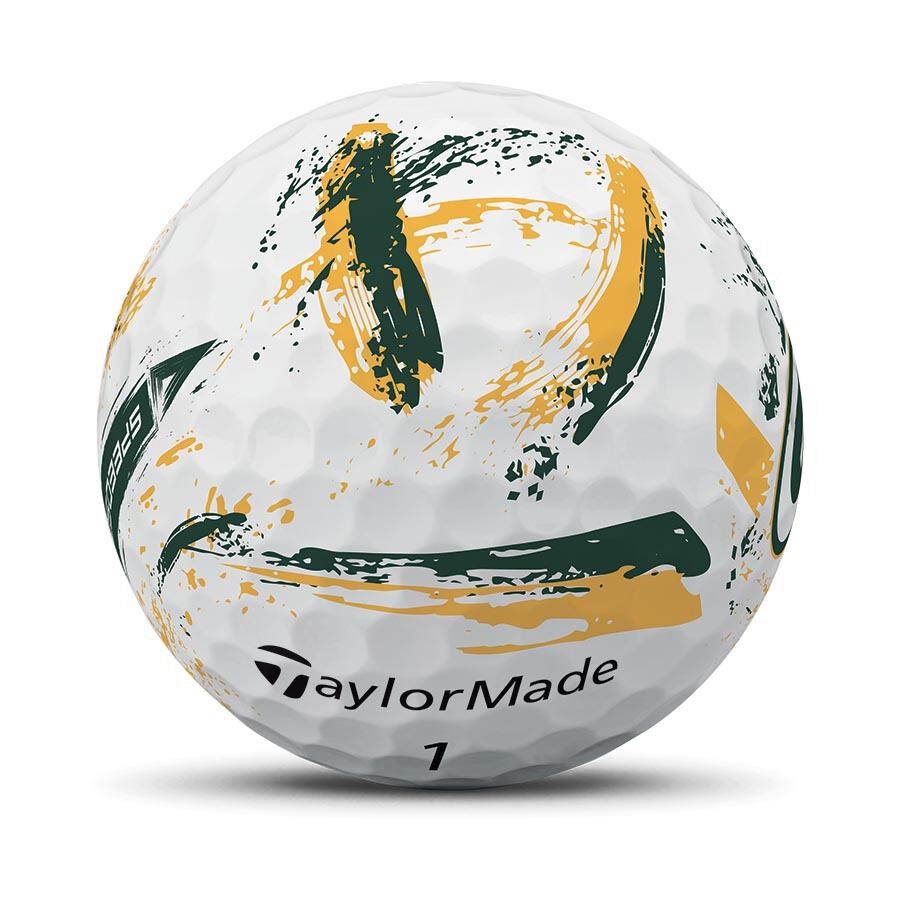 TaylorMade Speed Soft Ink NFL Packers Golf Balls - The Golf Guys Online