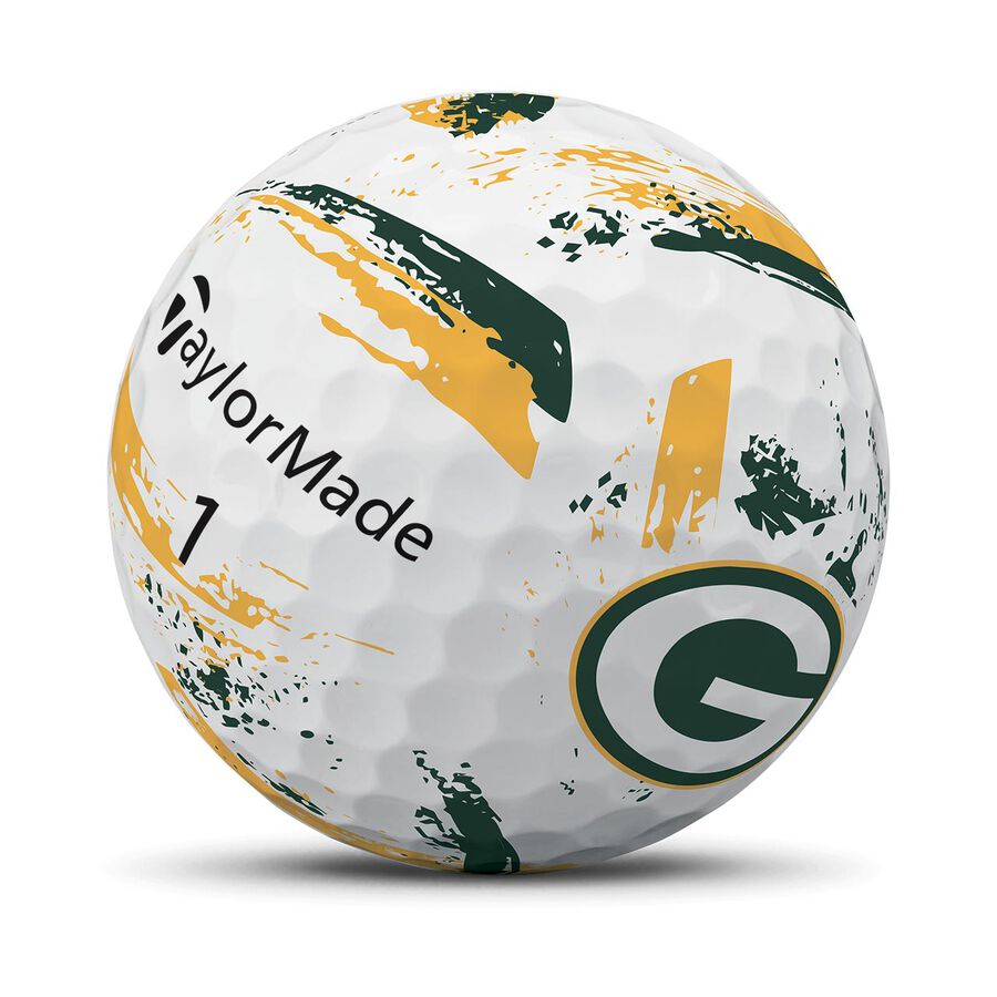 TaylorMade Speed Soft Ink NFL Packers Golf Balls - The Golf Guys Online