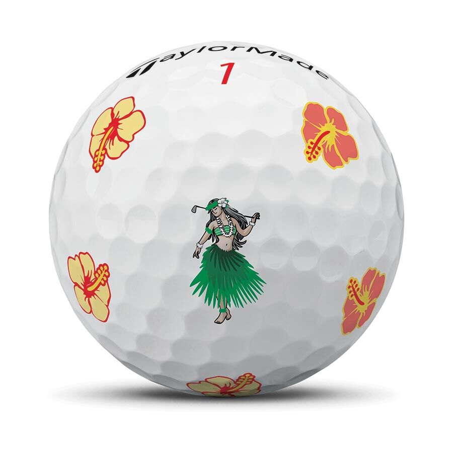 TaylorMade TP5x pix Island Time Golf Balls