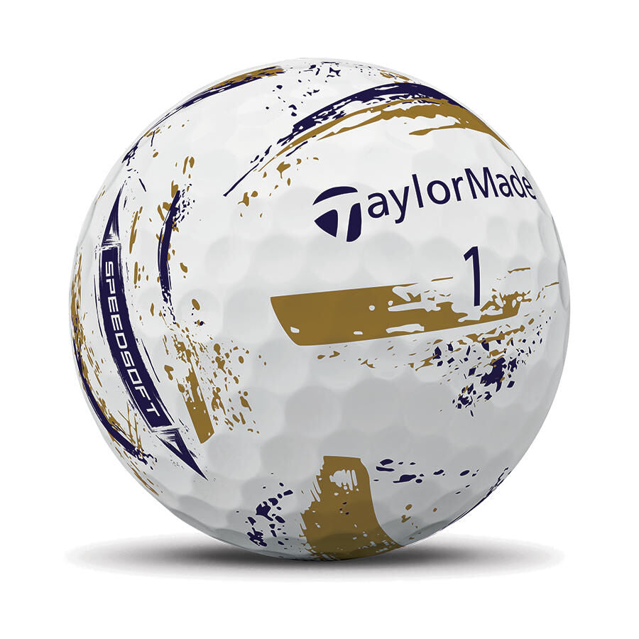 TaylorMade Speed Soft Ink NFL Baltimore Ravens Golf Balls