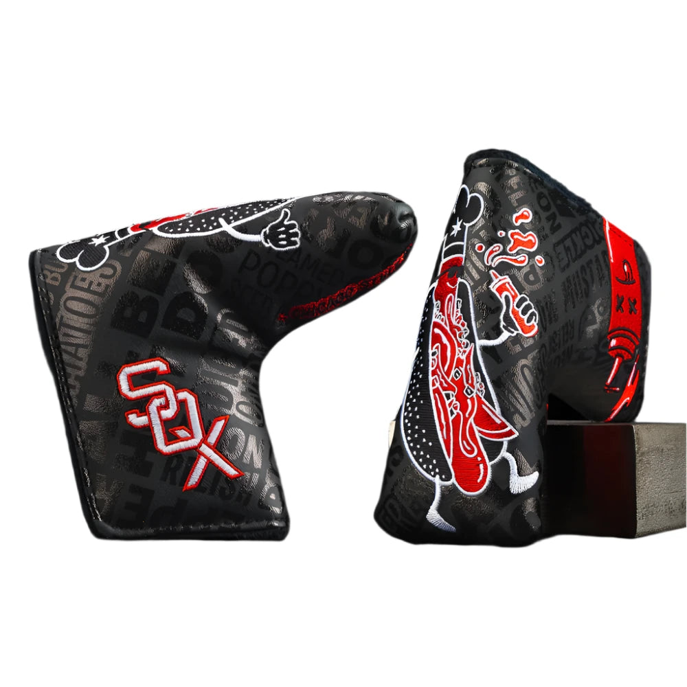Swag Golf - Chicago White Sox Chicago Dog Blade Putter Headcover *opened, no bag* - The Golf Guys Online