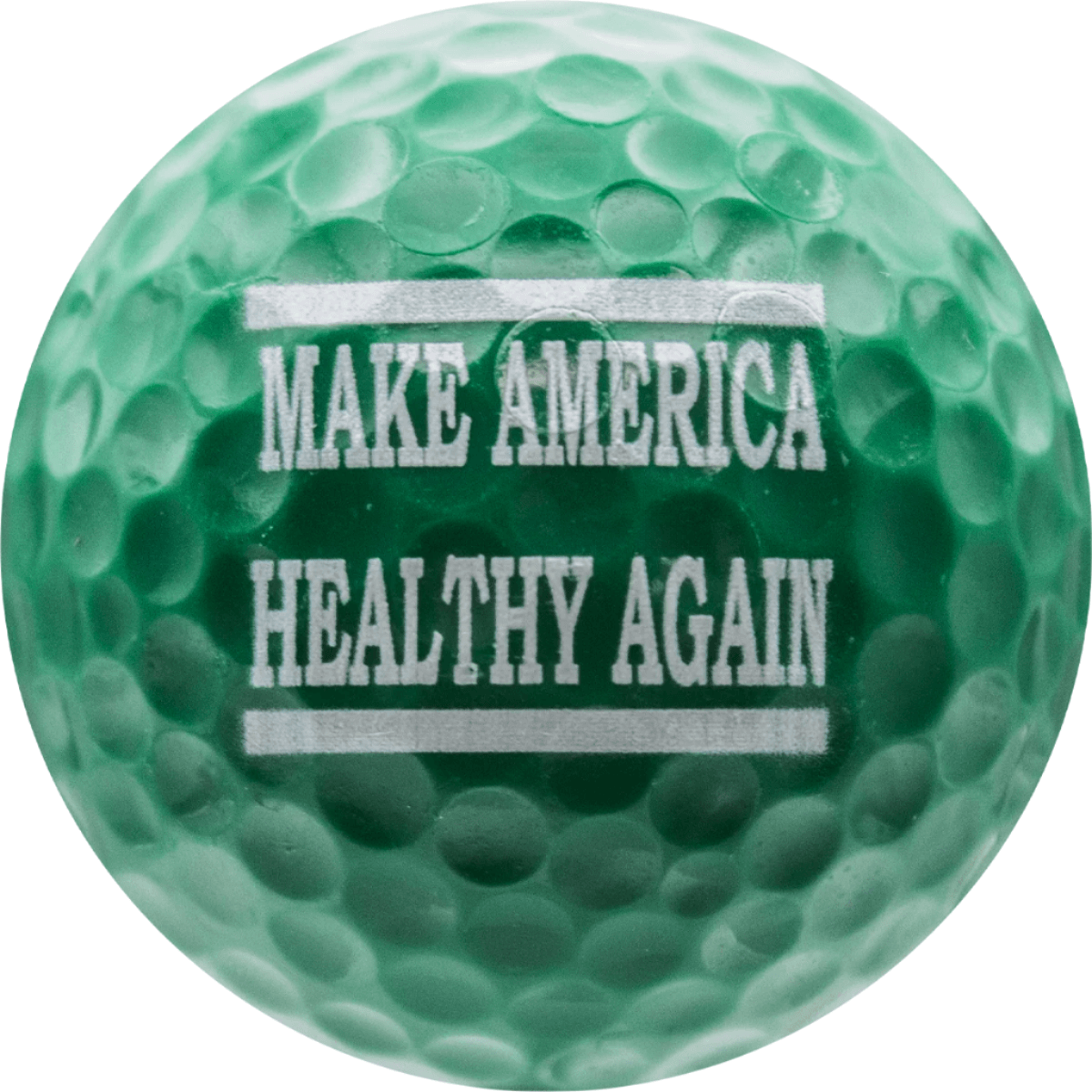 New Novelty Trump - Make America Healthy Again Golf Balls
