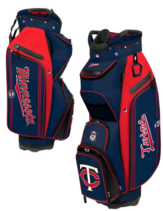 Minnesota Twins Cooler Golf Cart Bag - The Golf Guys Online