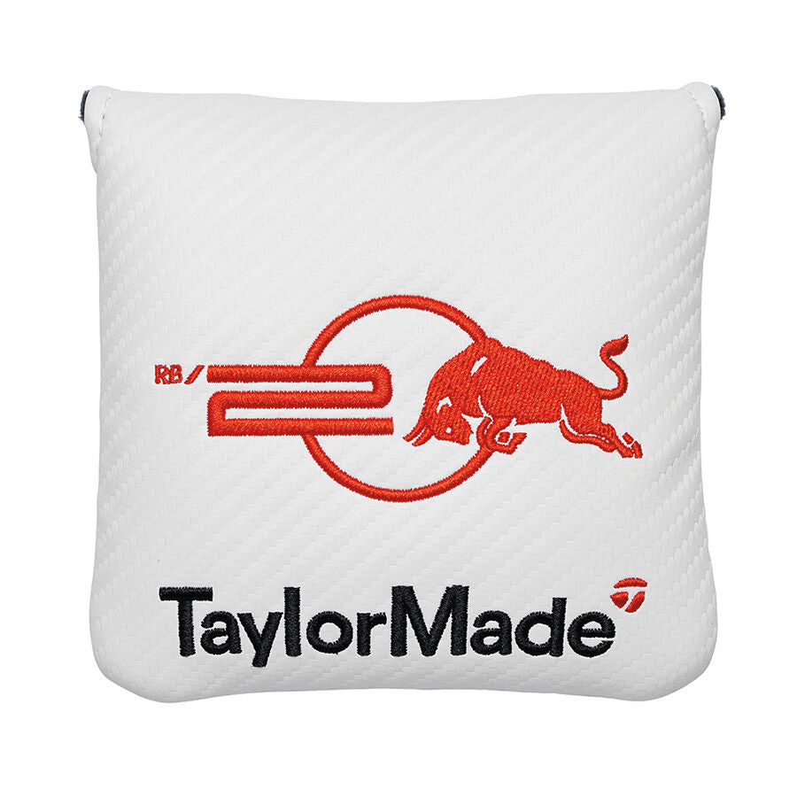 TaylorMade x Oracle Red Bull White Mallet Putter Headcover - The Golf Guys Online