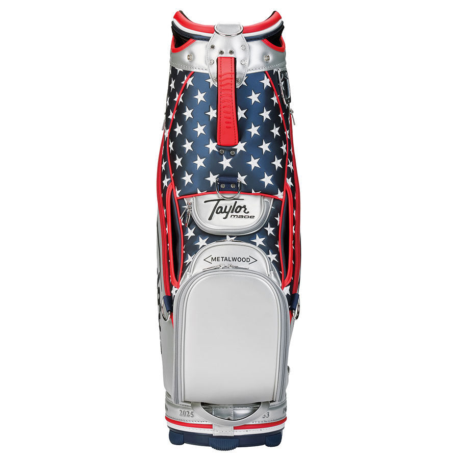 TaylorMade 2025 Summer Commemorative Pittsburgh Persimmon Heritage Staff Bag - The Golf Guys Online