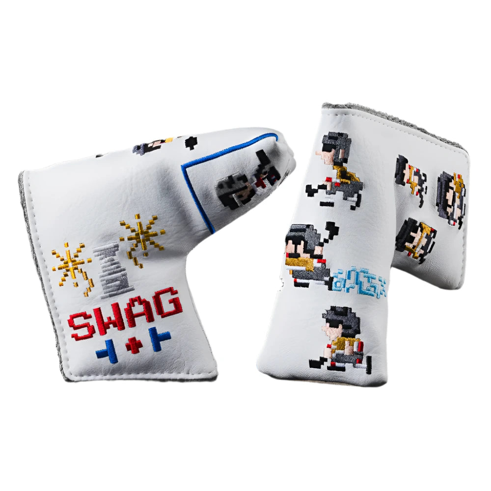 Swag Golf - Las Vegas 8-Bit Hockey Blade Putter Headcover - The Golf Guys Online