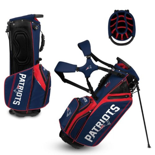 New England Patriots Caddie Golf Stand Bag