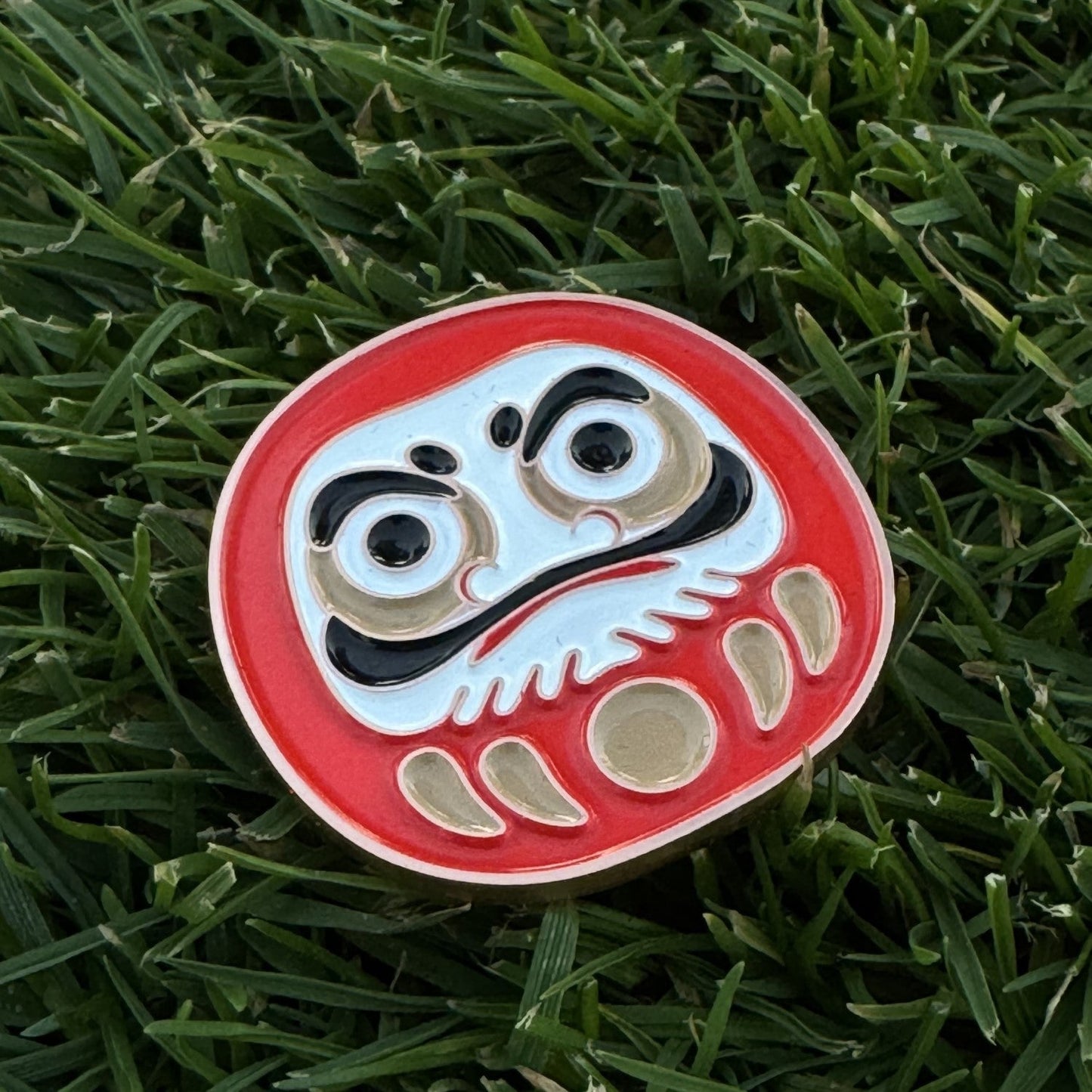 Daruma Lucky Charm Ball Marker - The Golf Guys Online