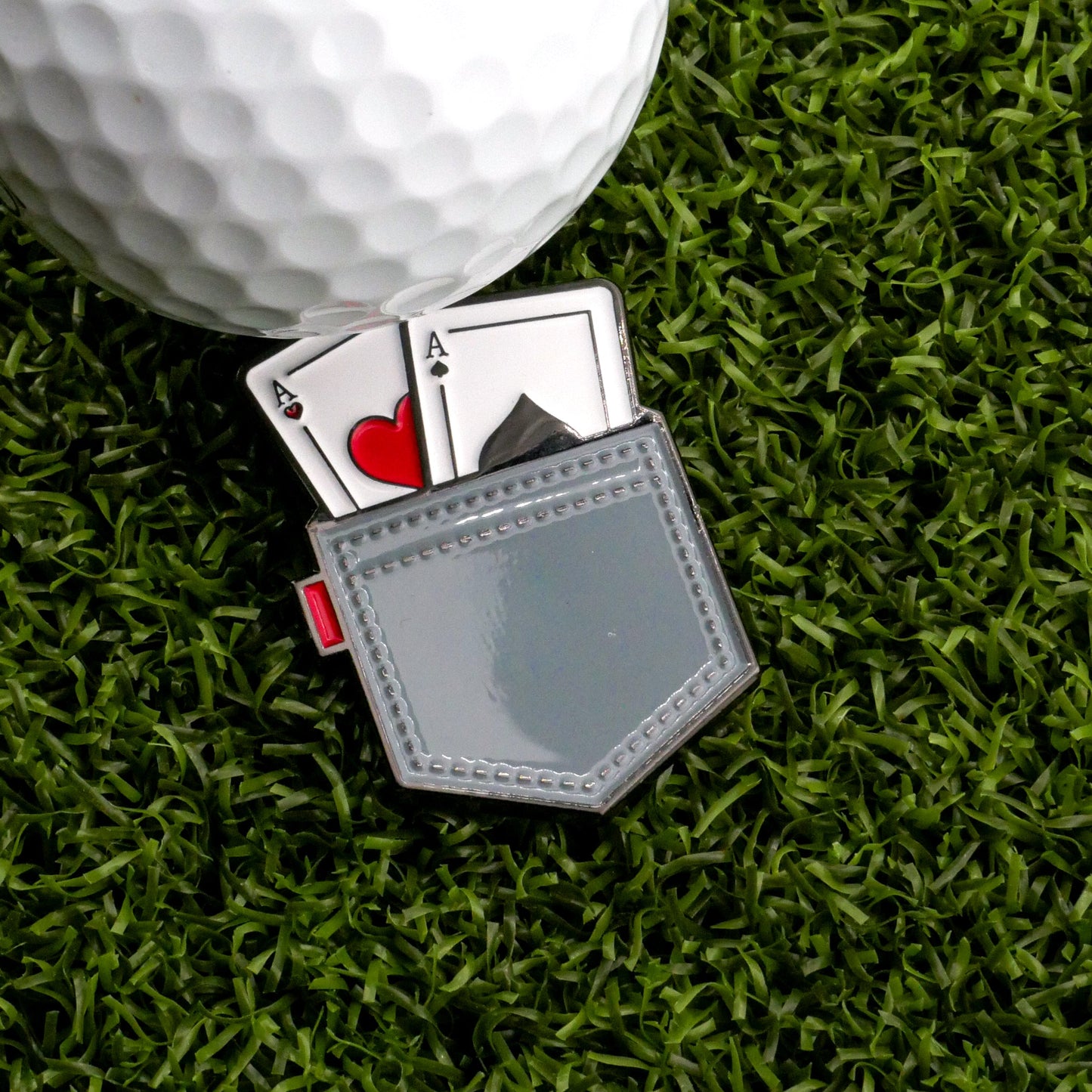 Logie Joe's Golf Pocket Aces Ball Marker