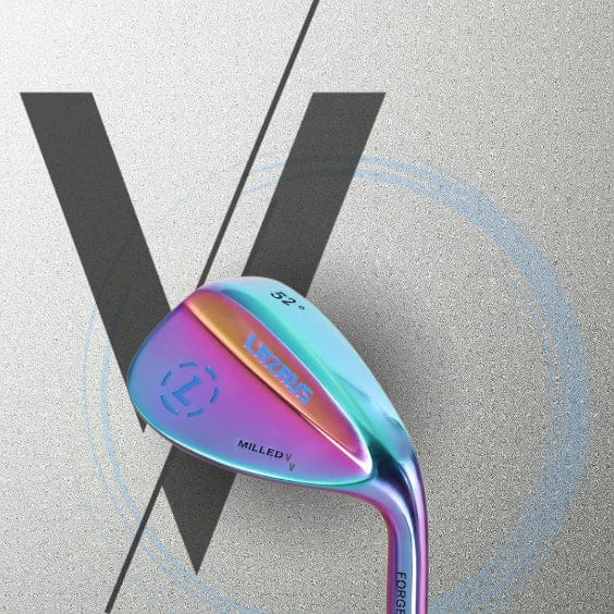 Lazrus Golf - Milled V Wedges Set (52°, 56° & 60°) - The Golf Guys Online