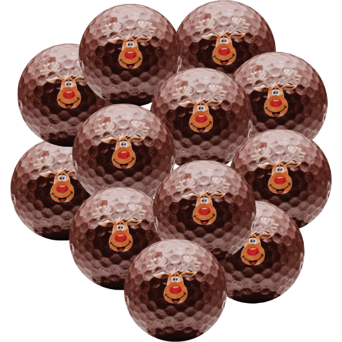 New Novelty Reindeer Golf Balls