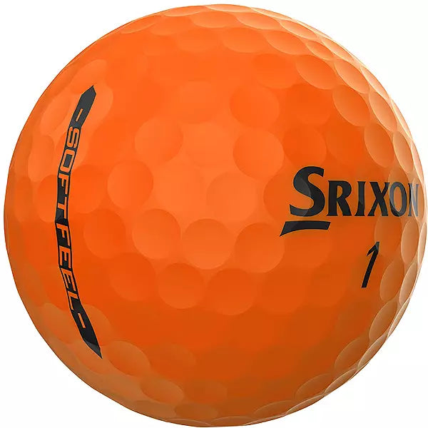 Srixon 2025 Soft Feel 14 Brite Orange Golf Balls