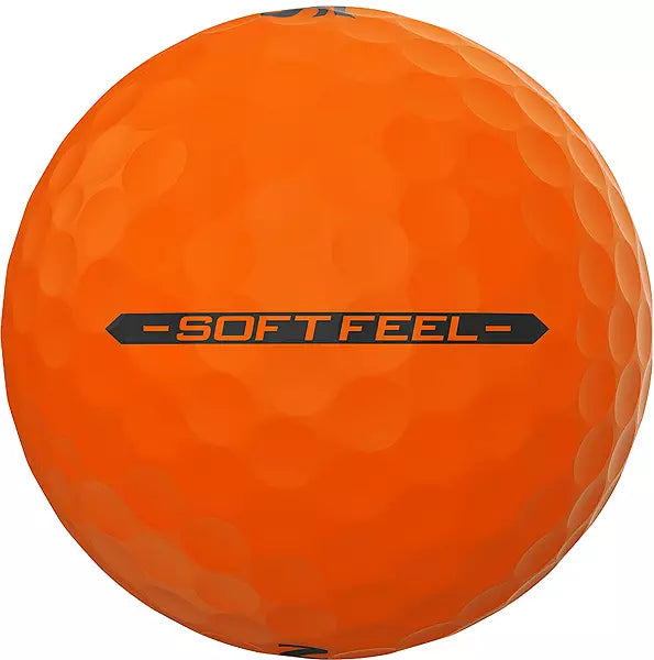 Srixon 2025 Soft Feel 14 Brite Orange Golf Balls