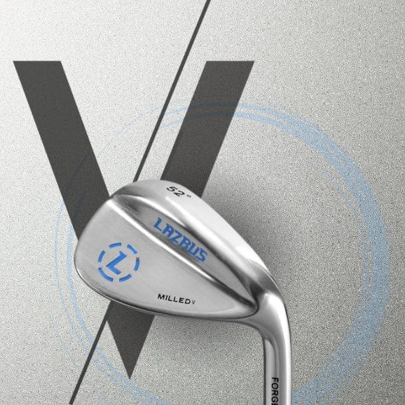 Lazrus Golf - Milled V Wedges Set (52°, 56° & 60°) - The Golf Guys Online