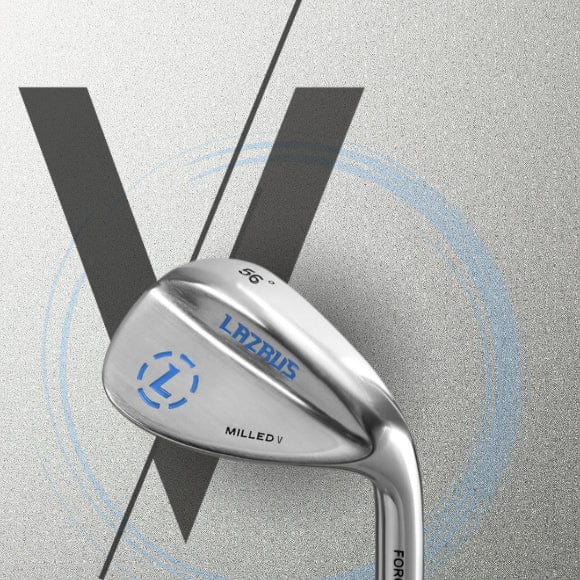 Lazrus Golf - Milled V Wedges Set (52°, 56° & 60°) - The Golf Guys Online