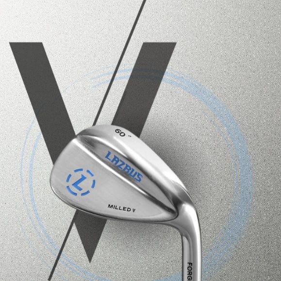 Lazrus Golf - Milled V Wedges Set (52°, 56° & 60°) - The Golf Guys Online