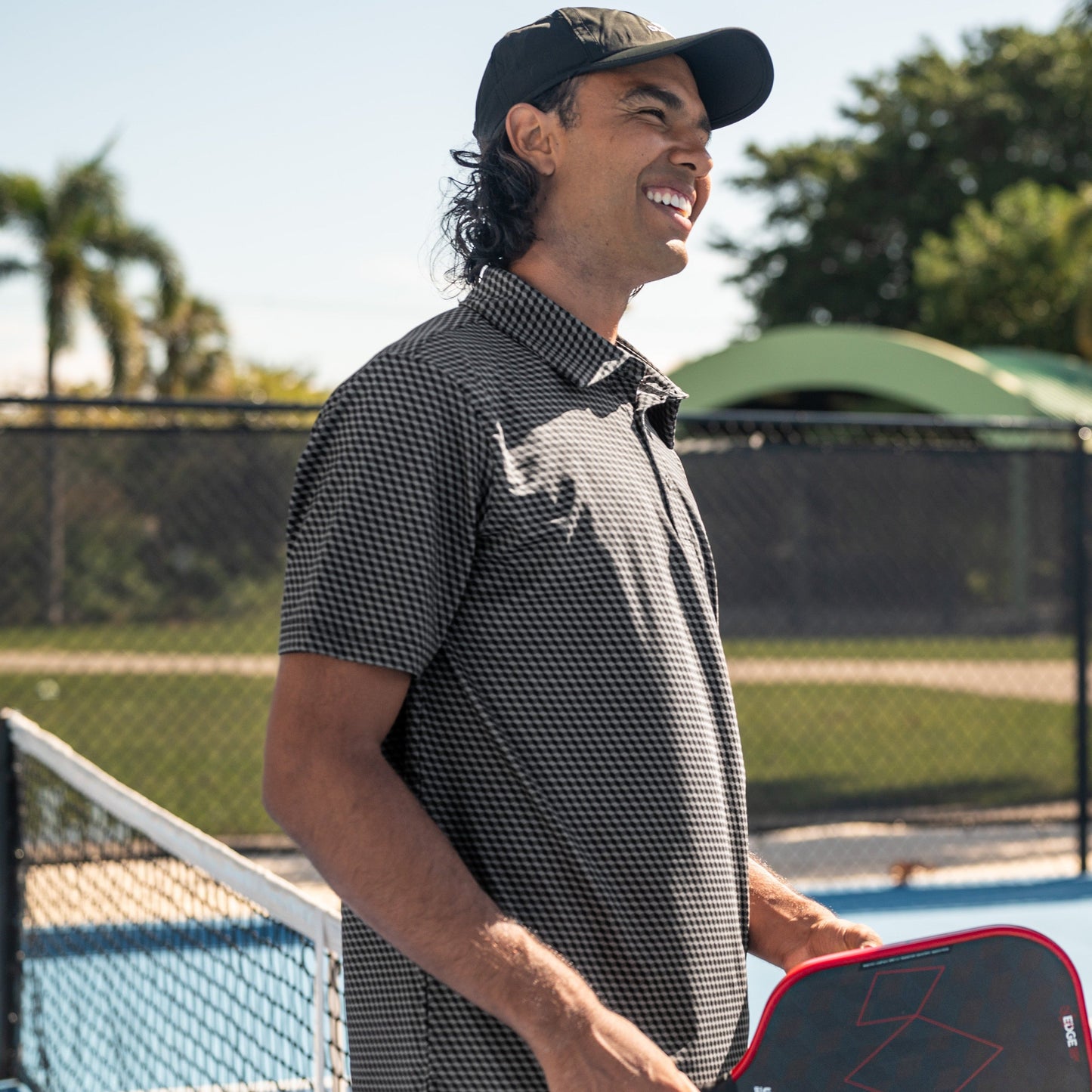 Men's Scales Competition 18K Pattern Polo - The Golf Guys Online