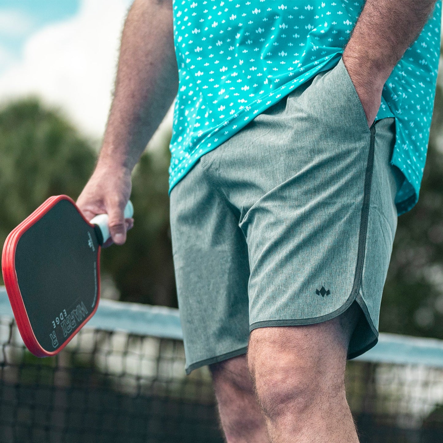 SCALES Men's Solid Volley Shorts - The Golf Guys Online