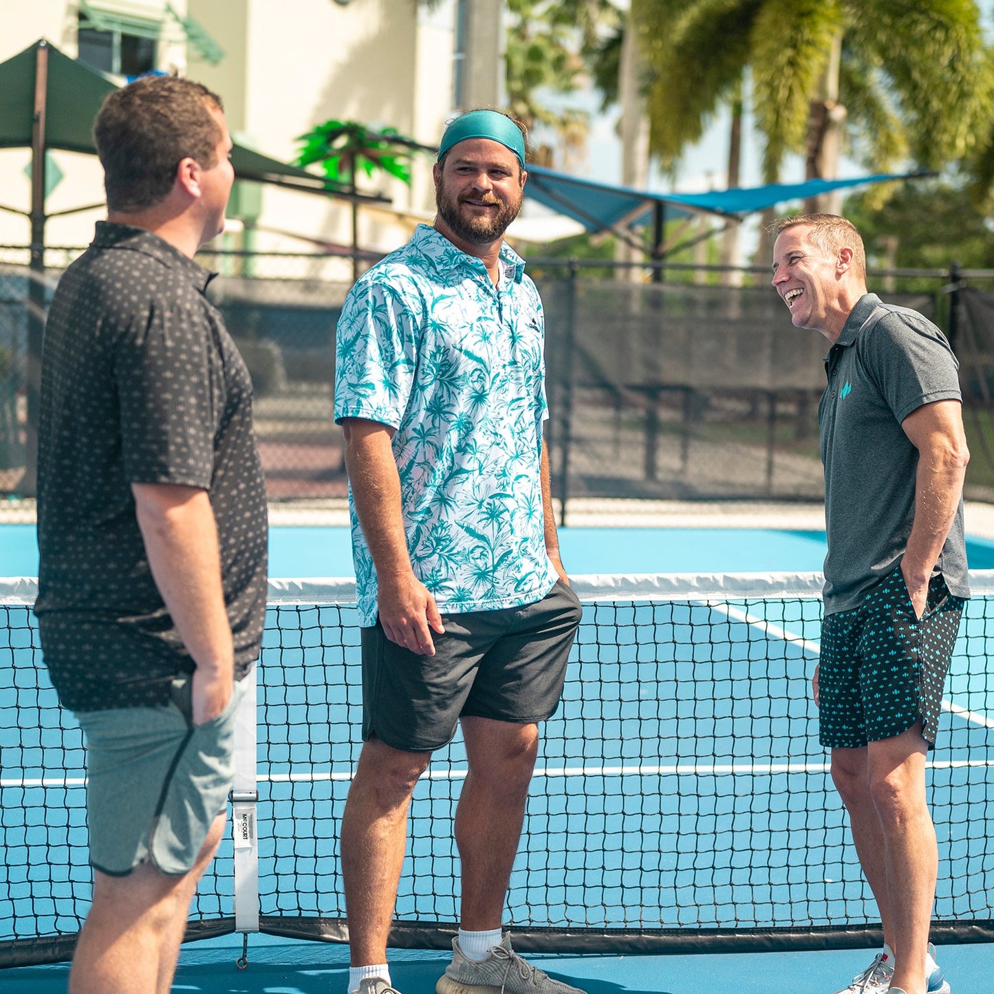 SCALES Men's Print Volley Shorts - The Golf Guys Online