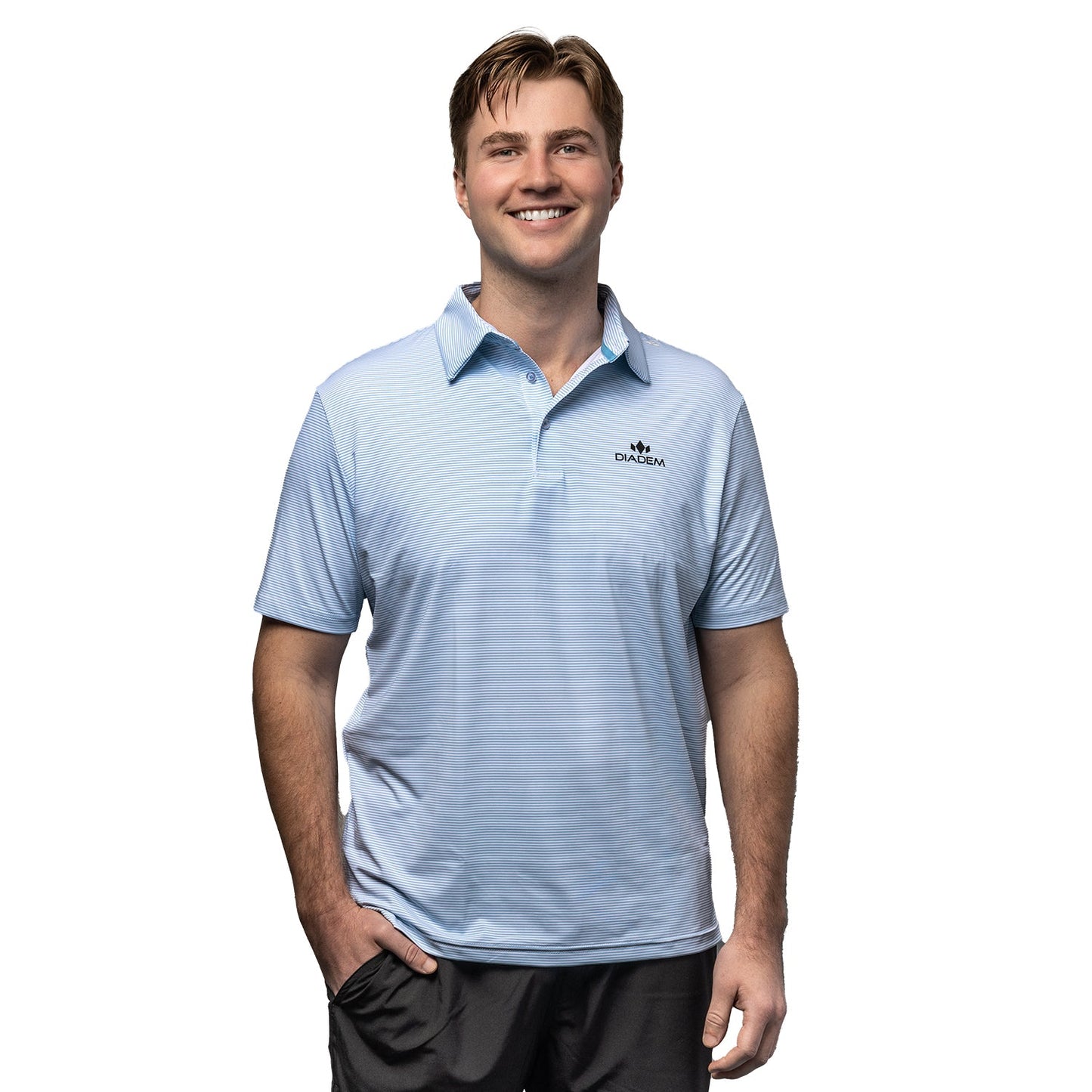 Men's Scales Weekender Striped Polo - The Golf Guys Online