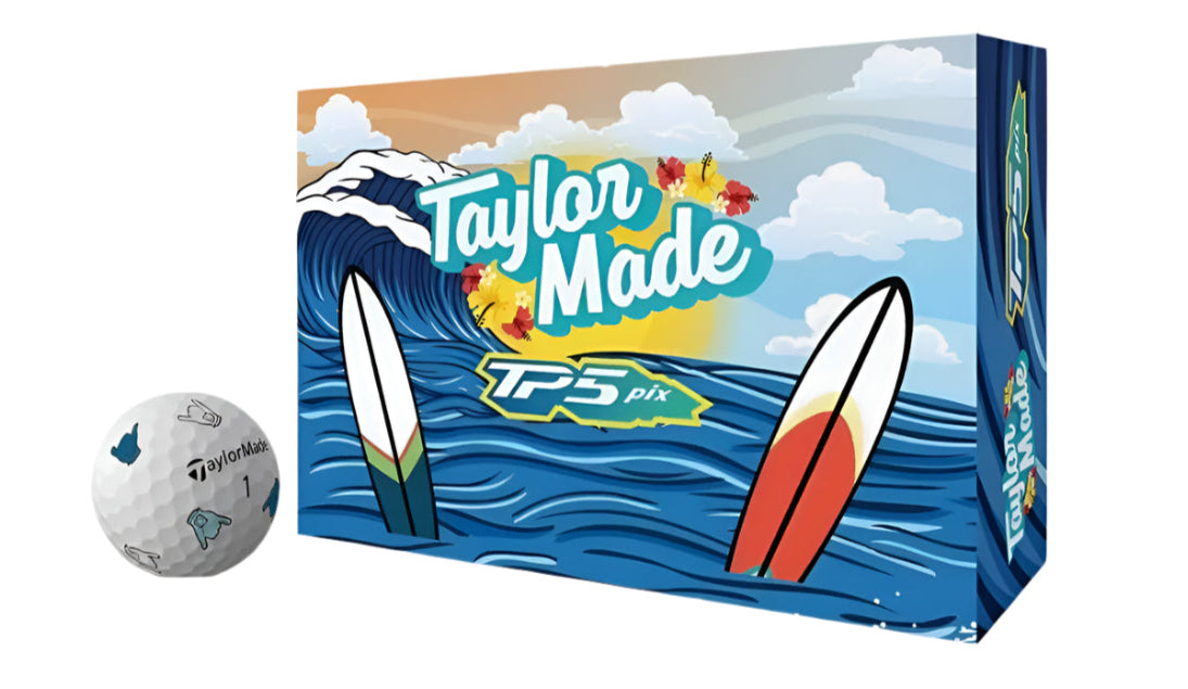 テーラーメイド TP5 pix Hawaii Shaka  ハワイ シャカ TaylorMade TP5 Pix Hawaii Shaka Golf Balls – The Golf Guys