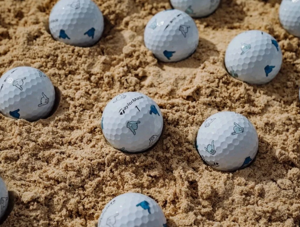 TaylorMade TP5 Pix Hawaii Shaka Golf Balls - The Golf Guys Online